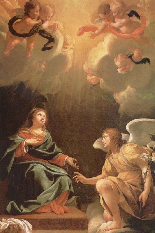 Simon Vouet The Anunciacion Spain oil painting art